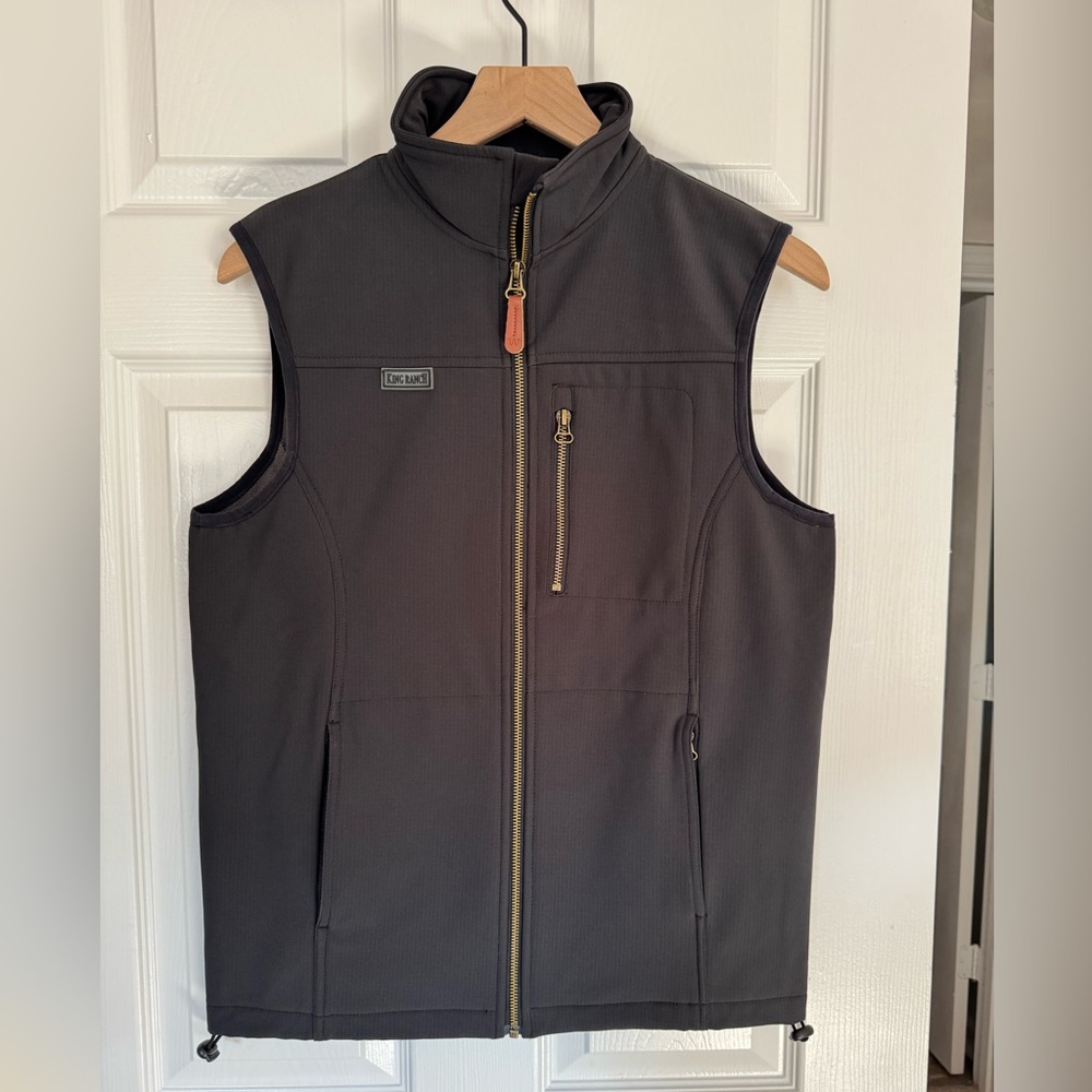 King Ranch Men’s Bonded Poly Vest - NWT